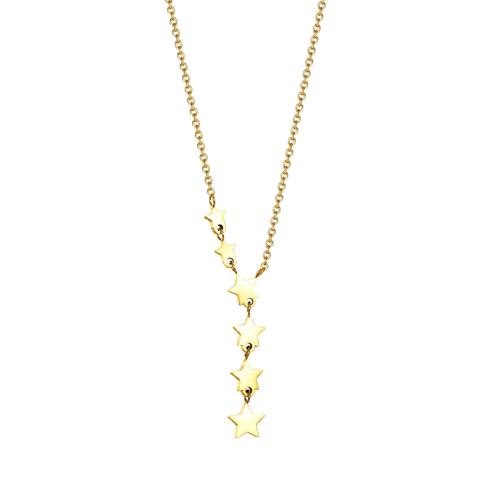 Звездное ожерелье для женщин, универсальная нишевая цепочка на ключицу, изысканные ювелирные изделия высокого класса
Звездное ожерелье для женщин, универсальная нишевая цепочка на ключицу, изысканные ювелирные изделия высокого класса