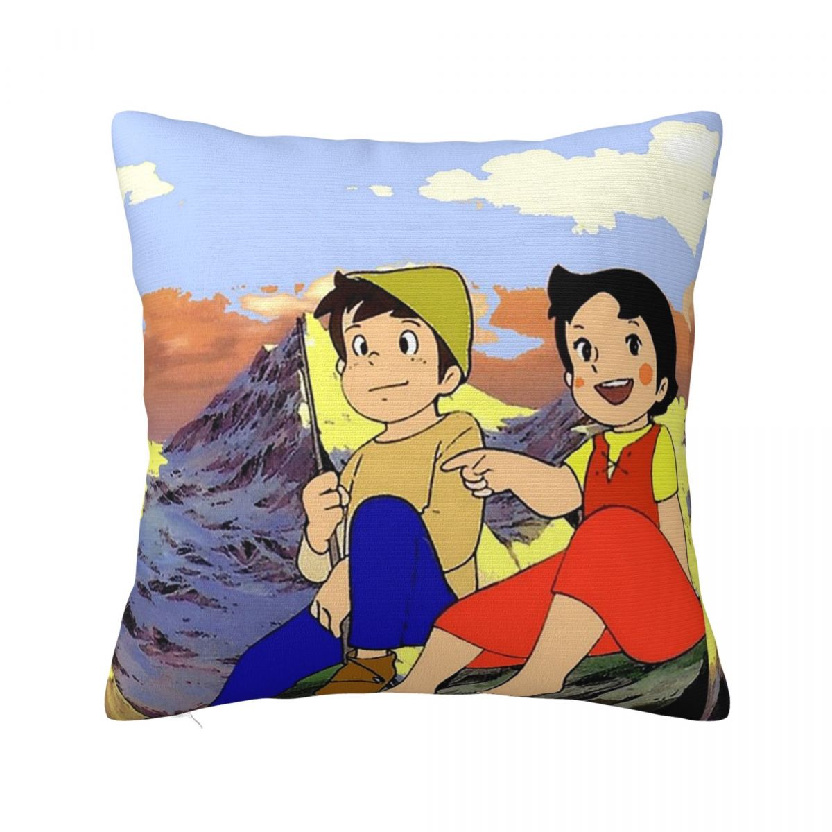 Heidi Peter And Grandpa Alps Cartoon Square Pillowcase Cushion Cover Pillow Case Throw Pillow Cover for Home Bedroom Car 20x20Inch
Heidi Peter And Grandpa Alps Cartoon Square Pillowcase Cushion Cover Pillow Case Throw Pillow Cover for Home Bedroom Car 20x20Inch