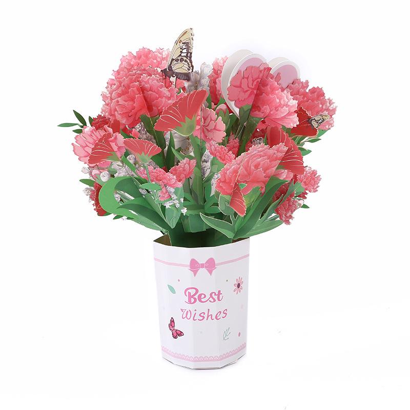 3D Pop-Up Flower Bouquet Mother s Day Greeting Card - Creative Art Paper Sculpture, Perfect for Expressing Gratitude.
3D Pop-Up Flower Bouquet Mother s Day Greeting Card - Creative Art Paper Sculpture, Perfect for Expressing Gratitude.