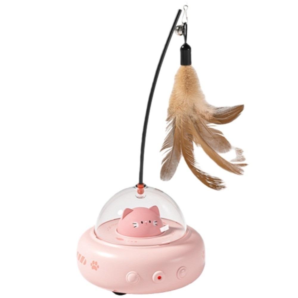 USB Charging Electric Cat Teasing Toy Feather Laser Interactive Cat Toy Pet Entertainment розовый
USB Charging Electric Cat Teasing Toy Feather Laser Interactive Cat Toy Pet Entertainment розовый