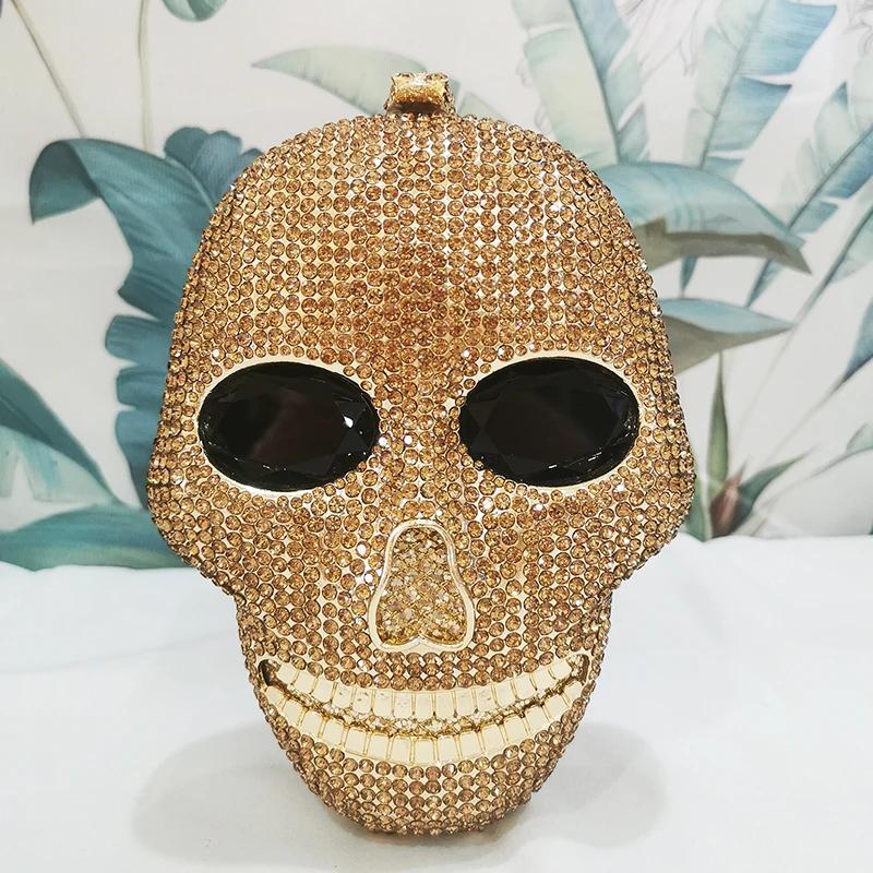 Luxury Skull Shape Evening Clutch Bag Rhinestone Diamond Women s Handbag White Black Red 4 Styles for Party Prom Money Wallet 18cmX13cmX8cm золотой
Luxury Skull Shape Evening Clutch Bag Rhinestone Diamond Women s Handbag White Black Red 4 Styles for Party Prom Money Wallet 18cmX13cmX8cm золотой