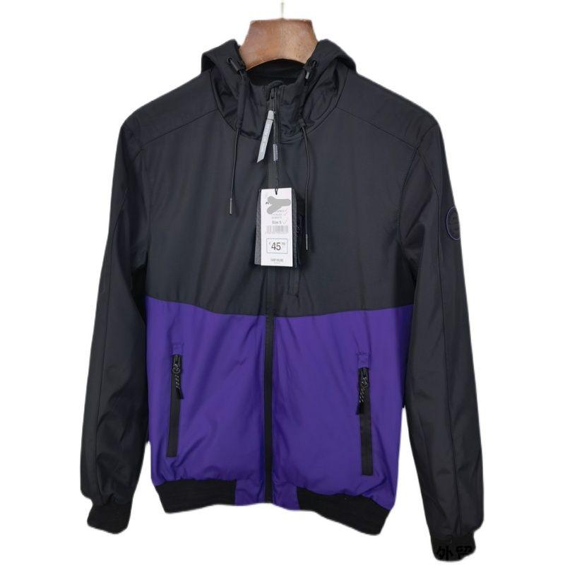 Европейская и американская пара Весна и осень Толстовка с капюшоном Контрастная расцветка Уличная ветрозащитная Black and purple color matching S
Европейская и американская пара Весна и осень Толстовка с капюшоном Контрастная расцветка Уличная ветрозащитная Black and purple color matching S