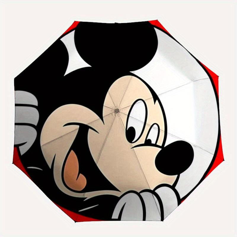 1pc Mickey Mouse Automatic Folding Umbrella: Compact 8-rib Design Cartoon Travel Companion for Outdoor, Casual Accessory
1pc Mickey Mouse Automatic Folding Umbrella: Compact 8-rib Design Cartoon Travel Companion for Outdoor, Casual Accessory