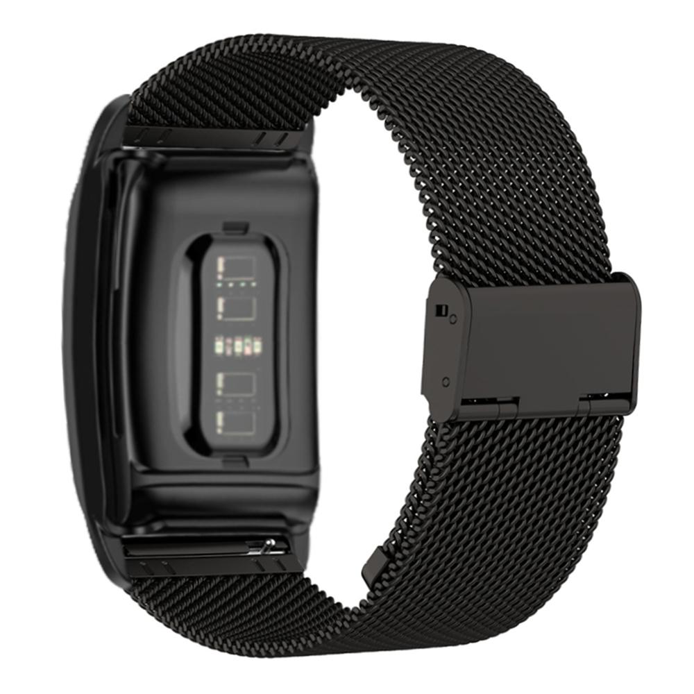 For WHOOP 4.0 Fitness Tracker Wrist Strap Metal Mesh Replacement Band with Protective Case Silver+Transparent
For WHOOP 4.0 Fitness Tracker Wrist Strap Metal Mesh Replacement Band with Protective Case Silver+Transparent