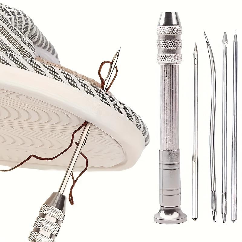 Sewing Tool Set with Replaceable Heads - Alloy Alloy Sewing and Knitting Tools, Suitable for Home Shoe Repair and Craft Projects
Sewing Tool Set with Replaceable Heads - Alloy Alloy Sewing and Knitting Tools, Suitable for Home Shoe Repair and Craft Projects