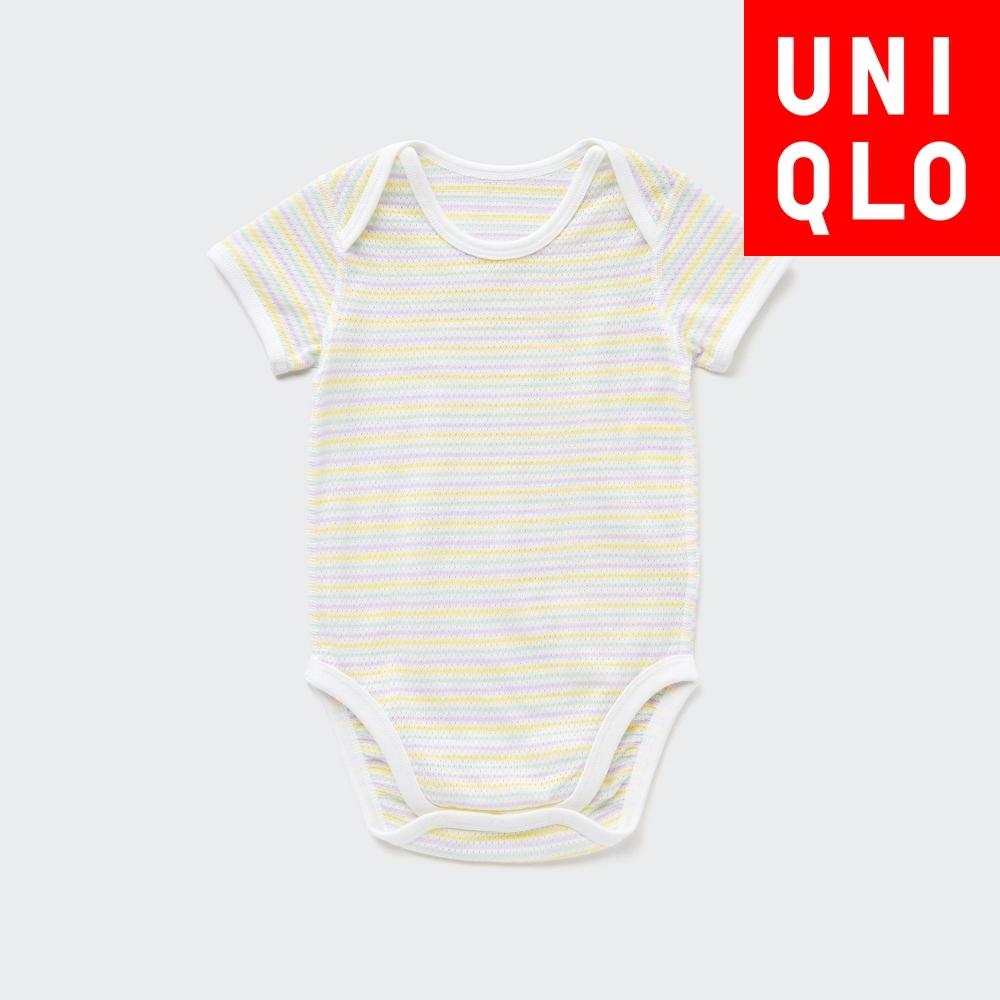 UNIQLO BN хлопковое сетчатое боди с короткими рукавами и однотонной каймой 71 PURPLE/BABY 90
UNIQLO BN хлопковое сетчатое боди с короткими рукавами и однотонной каймой 71 PURPLE/BABY 90