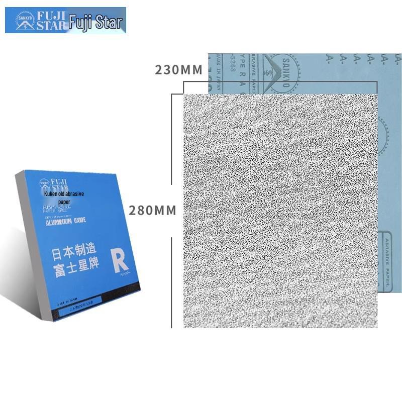Fuji Star White Dry Sandpaper for Furniture, Paint, and Wall Putty Sanding Fuji Star Sandpaper 150 Grit
Fuji Star White Dry Sandpaper for Furniture, Paint, and Wall Putty Sanding Fuji Star Sandpaper 150 Grit