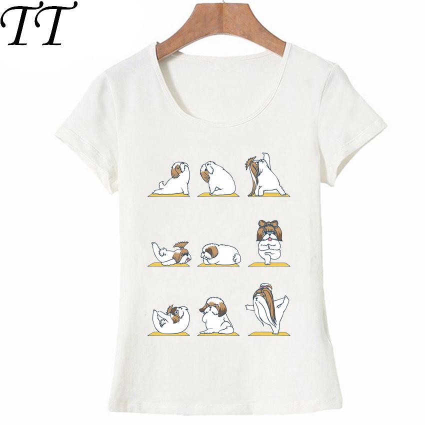 New fashion Pet Shih Tzu Yoge beautiful Yug Art tshirt Cute Women TShirt Female casual Tops Summer Tees Ladies TShirt 4XL
New fashion Pet Shih Tzu Yoge beautiful Yug Art tshirt Cute Women TShirt Female casual Tops Summer Tees Ladies TShirt 4XL