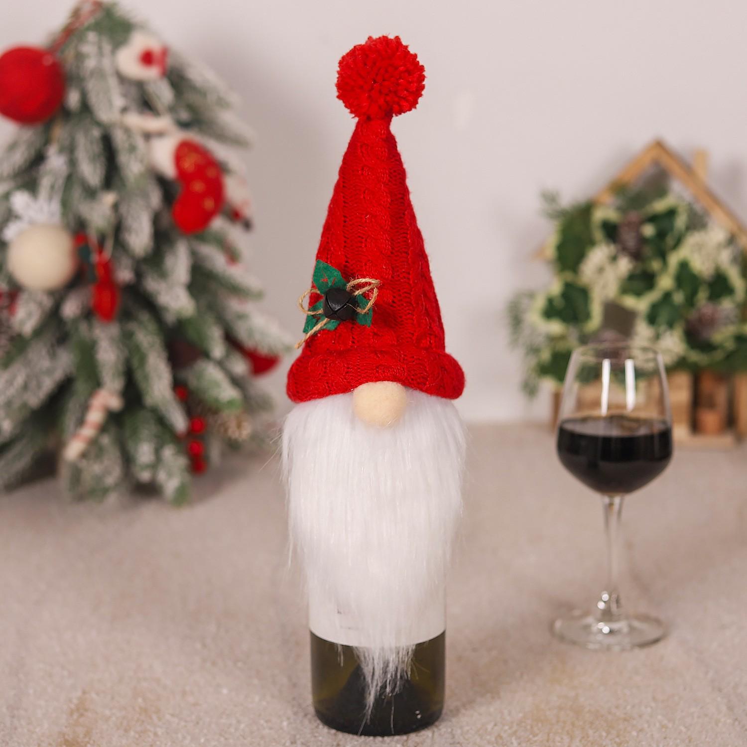 Youqi Christmas Rudolph Gnome Doll Wine Bottle Cover
Youqi Christmas Rudolph Gnome Doll Wine Bottle Cover
