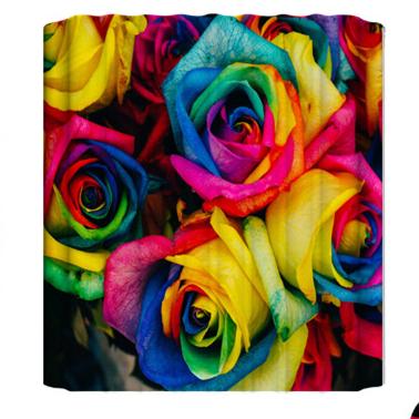 Golden Rose Shower Curtain Flowers Bathroom Curtain For Valentine S Day Bathtub Decor Waterproof Rose Bath Curtains With Hooks W90*H180(CM)-1 Pcs
Golden Rose Shower Curtain Flowers Bathroom Curtain For Valentine S Day Bathtub Decor Waterproof Rose Bath Curtains With Hooks W90*H180(CM)-1 Pcs