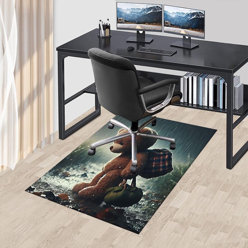 1pc Teddy Bear Plaid Chair Mat - Anime Cartoon Design Office Chair Pad with Backpack Pattern for Home Decor, Seasonal Gift, Non-Slip Carpet Suitable f 60cm by 90cm
1pc Teddy Bear Plaid Chair Mat - Anime Cartoon Design Office Chair Pad with Backpack Pattern for Home Decor, Seasonal Gift, Non-Slip Carpet Suitable f 60cm by 90cm