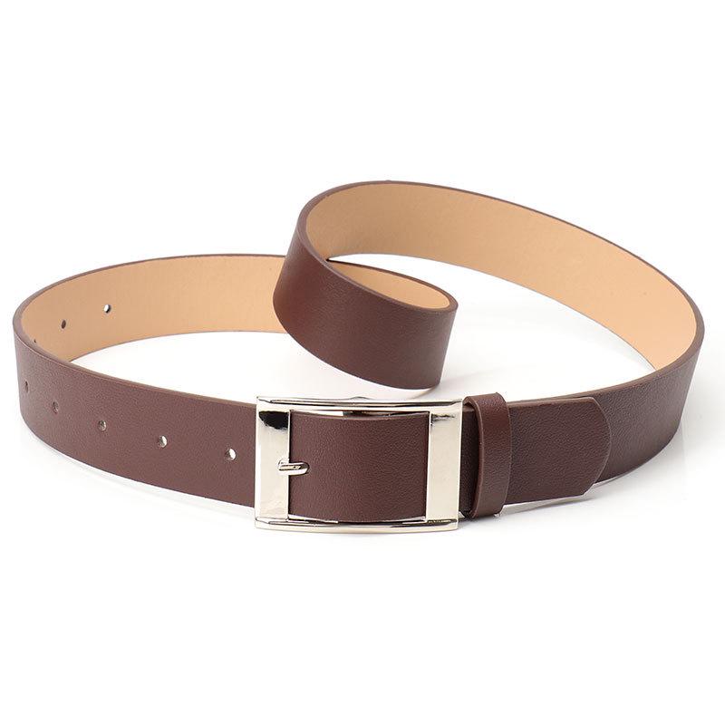 Унисекс ПУ ремень с квадратной пряжкой: Универсальный, Модный, Повседневный стиль для джинсов коричневый
Унисекс ПУ ремень с квадратной пряжкой: Универсальный, Модный, Повседневный стиль для джинсов коричневый