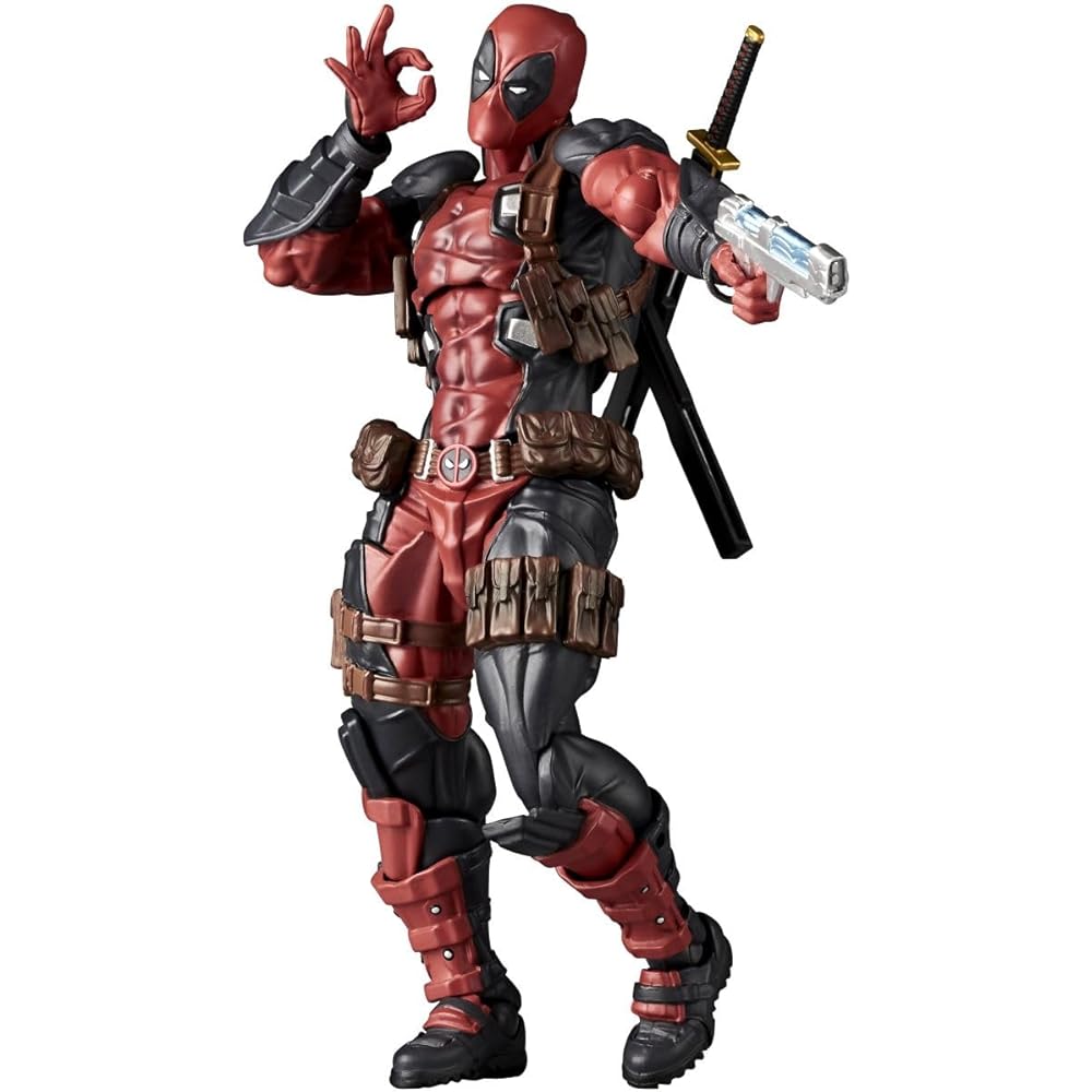 Kaiyodo Revoltech Amazing Yamaguchi Deadpool Figure 170mm Non-Scale PVC ABS Painted Articulated Collectible
Kaiyodo Revoltech Amazing Yamaguchi Deadpool Figure 170mm Non-Scale PVC ABS Painted Articulated Collectible