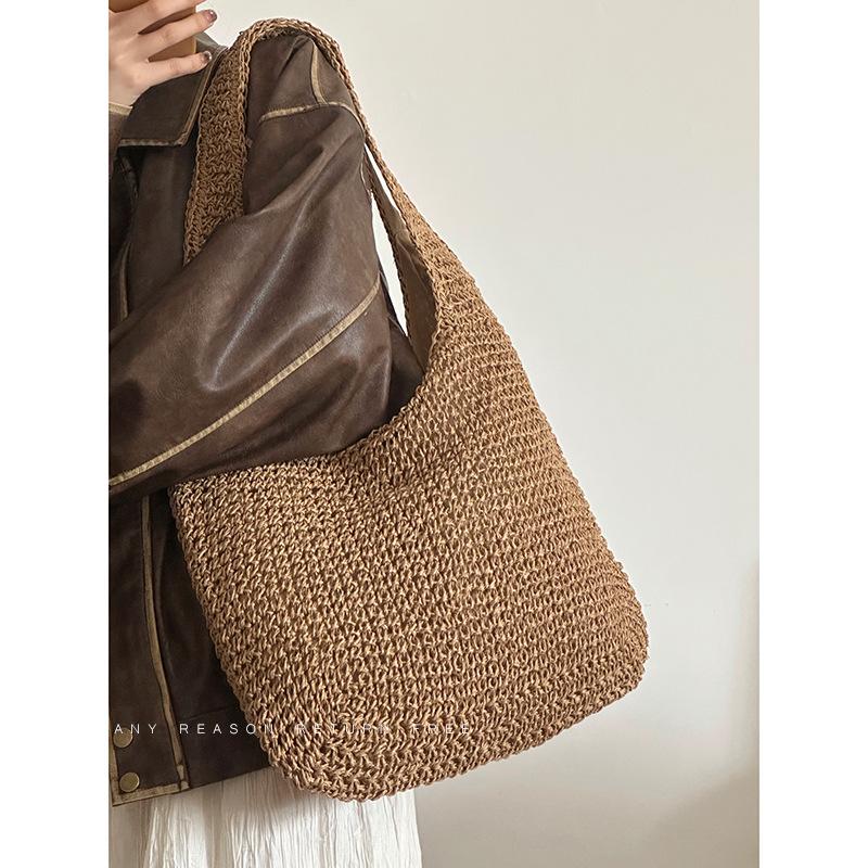 Large capacity woven straw bag women s 2025 new summer seaside vacation beach bag shoulder bag tote bag
Large capacity woven straw bag women s 2025 new summer seaside vacation beach bag shoulder bag tote bag