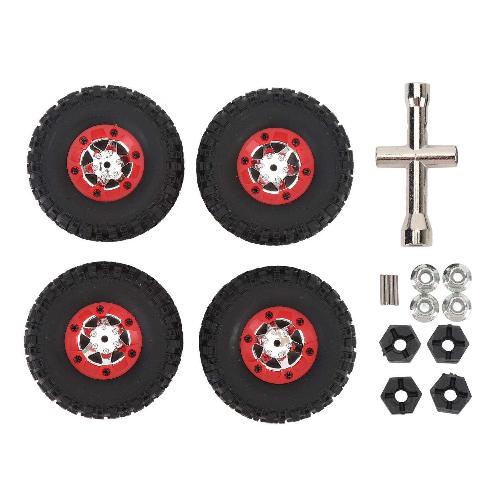 4Pcs RC Car Wheel with Hex Coupler Sleeve Light Shaft Nut Set for WLTOYS 12423 12427 12428 124006
4Pcs RC Car Wheel with Hex Coupler Sleeve Light Shaft Nut Set for WLTOYS 12423 12427 12428 124006
