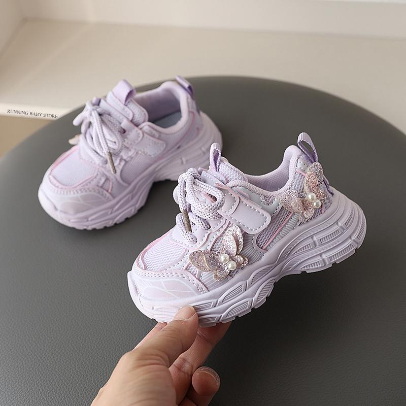 Girls Spring Sports Shoes with Butterfly Children s Fall Mesh Breathable Sneakers for Kids Student Pink Purple Walk Shoes I02233 21 фіолетовий
Girls Spring Sports Shoes with Butterfly Children s Fall Mesh Breathable Sneakers for Kids Student Pink Purple Walk Shoes I02233 21 фіолетовий