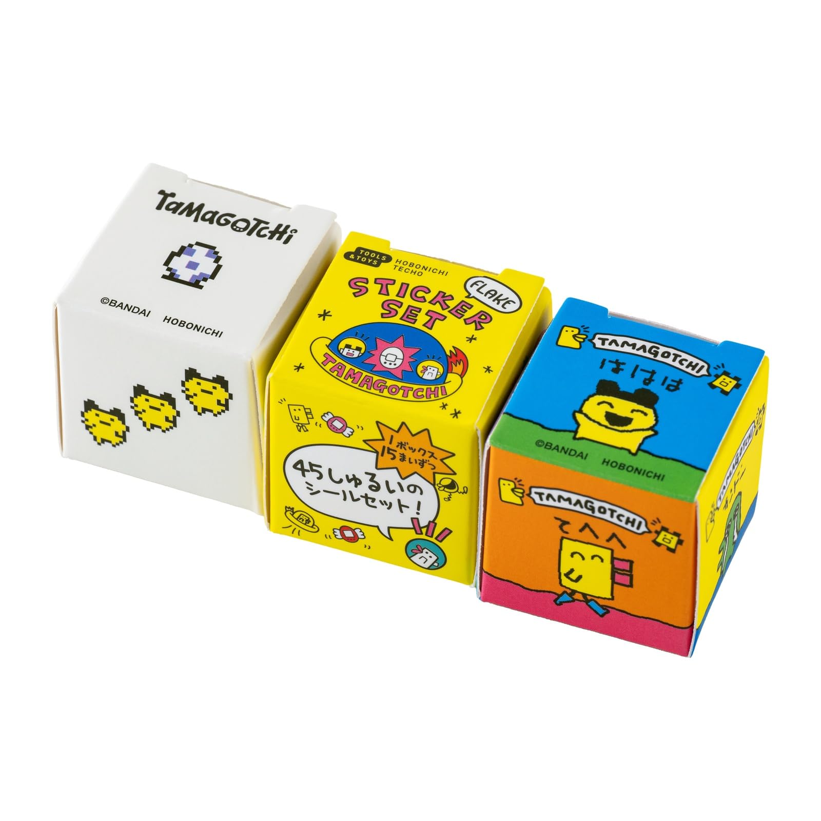 Hobonichi Techo Stickers of Planner Accessories Tamagotchi/Flake (Set 3)
Hobonichi Techo Stickers of Planner Accessories Tamagotchi/Flake (Set 3)