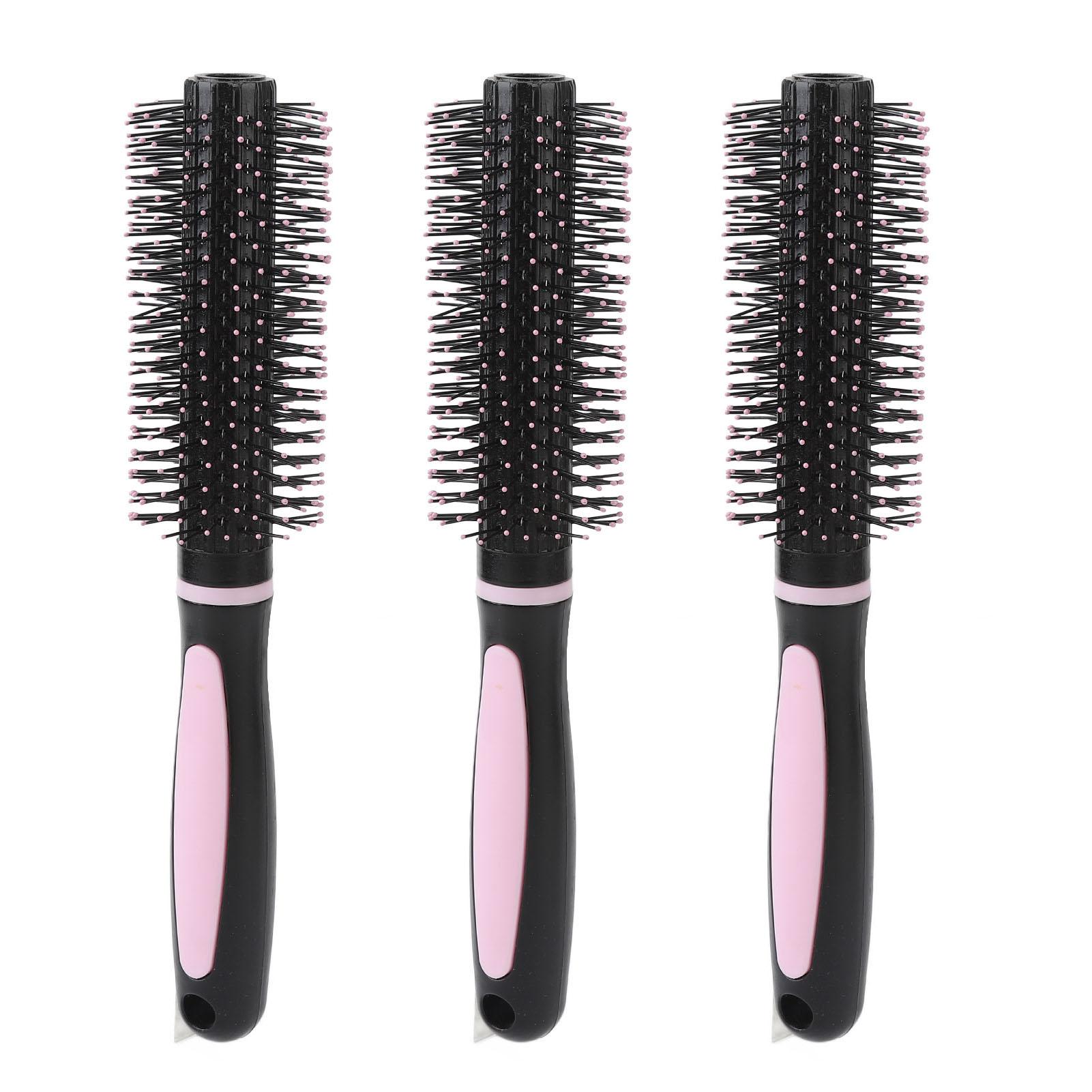 3pcs Round Hair Brush Slipless Curling Roll Comb Hair Styling Brush Home Use for Blow Drying Styling
3pcs Round Hair Brush Slipless Curling Roll Comb Hair Styling Brush Home Use for Blow Drying Styling