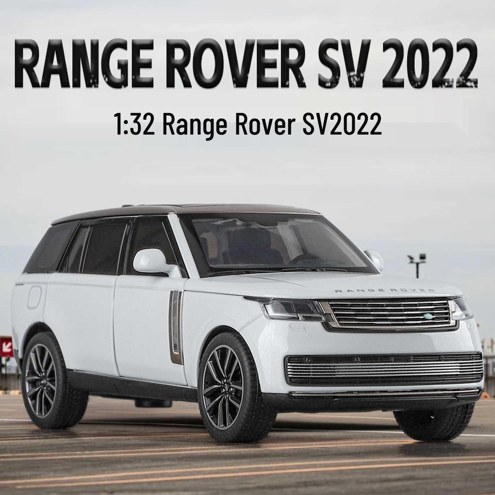 1:32 Land Rover Range Rover SV2022 Alloy SUV Toy Model for Kids білий
1:32 Land Rover Range Rover SV2022 Alloy SUV Toy Model for Kids білий