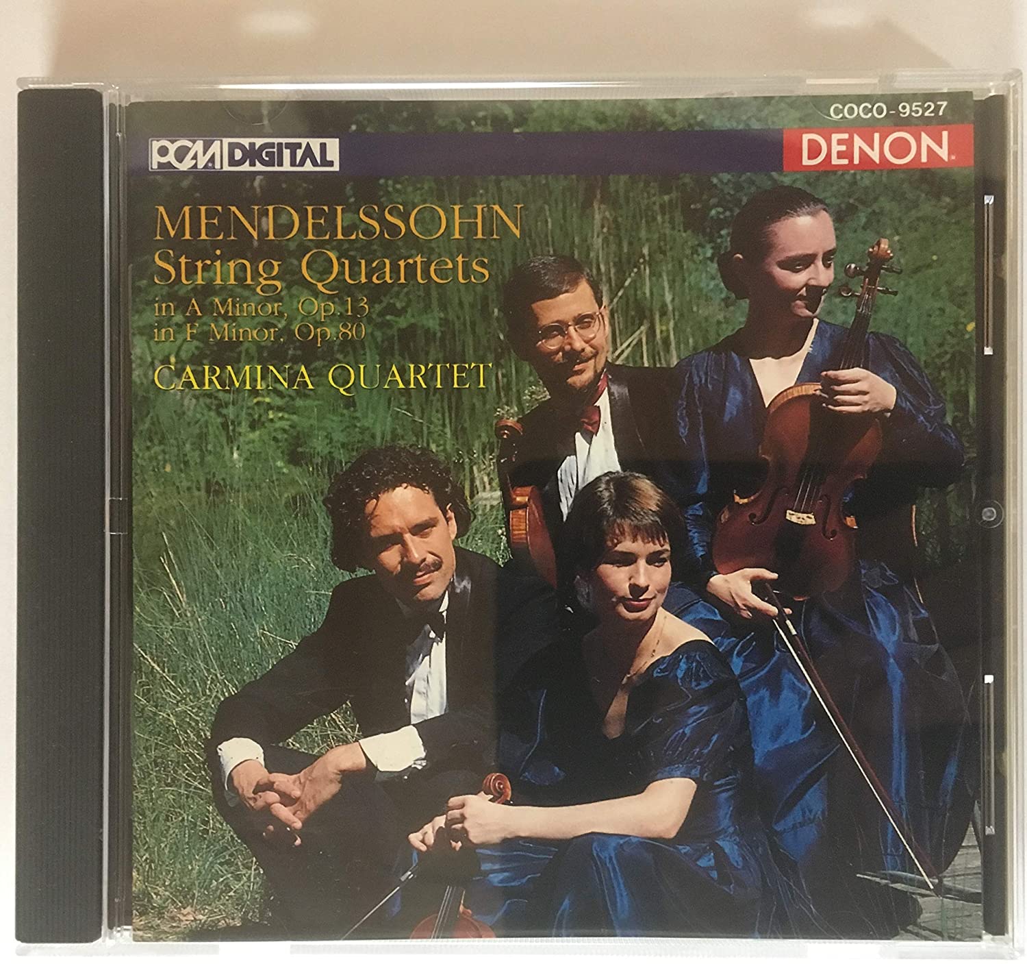 CD CARMINA QUARTET - Мендельсон Струнный квартет №. 2 В COCO9527PROMO DENON 1992 Япония Классический Б/У
CD CARMINA QUARTET - Мендельсон Струнный квартет №. 2 В COCO9527PROMO DENON 1992 Япония Классический Б/У