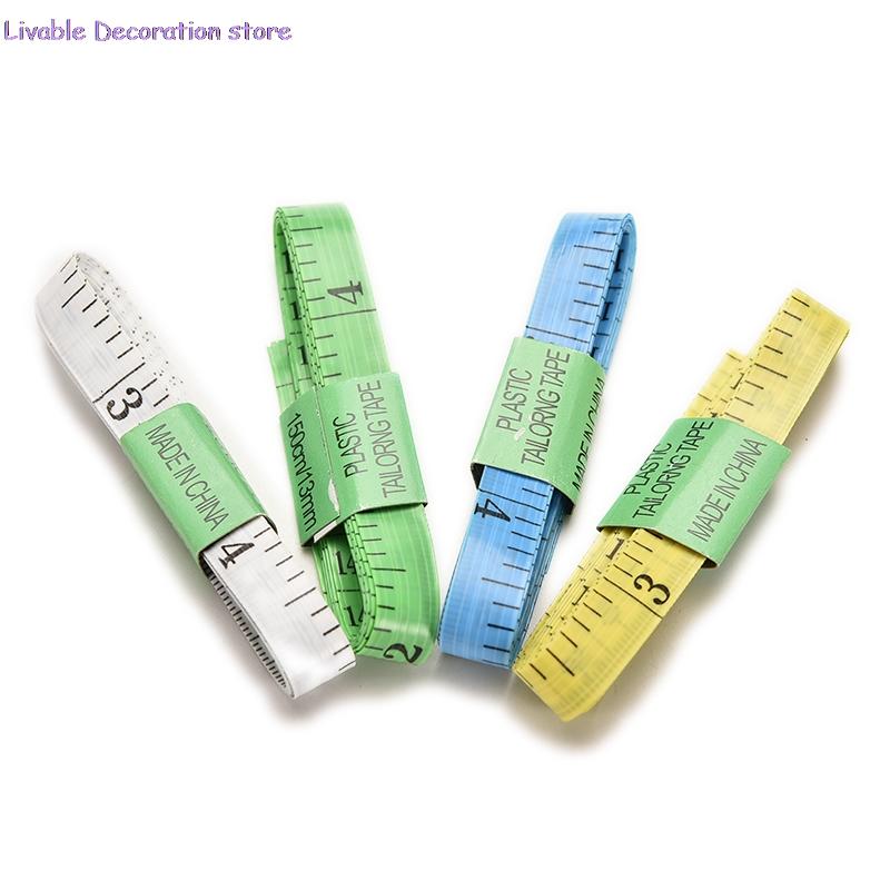 150cm/60 Body Measuring Ruler Sewing Tailor Tape Measure Soft Flat Meter Random Color 1.5M
150cm/60 Body Measuring Ruler Sewing Tailor Tape Measure Soft Flat Meter Random Color 1.5M