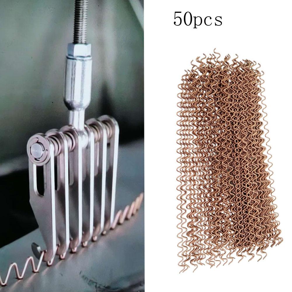 50/100Pcs Dent Pulling Wavy Wires Copper Coated Steel Spot Welding Electrodes Wave Wires Spotter Consumable 320mm To 335mm 50pc
50/100Pcs Dent Pulling Wavy Wires Copper Coated Steel Spot Welding Electrodes Wave Wires Spotter Consumable 320mm To 335mm 50pc