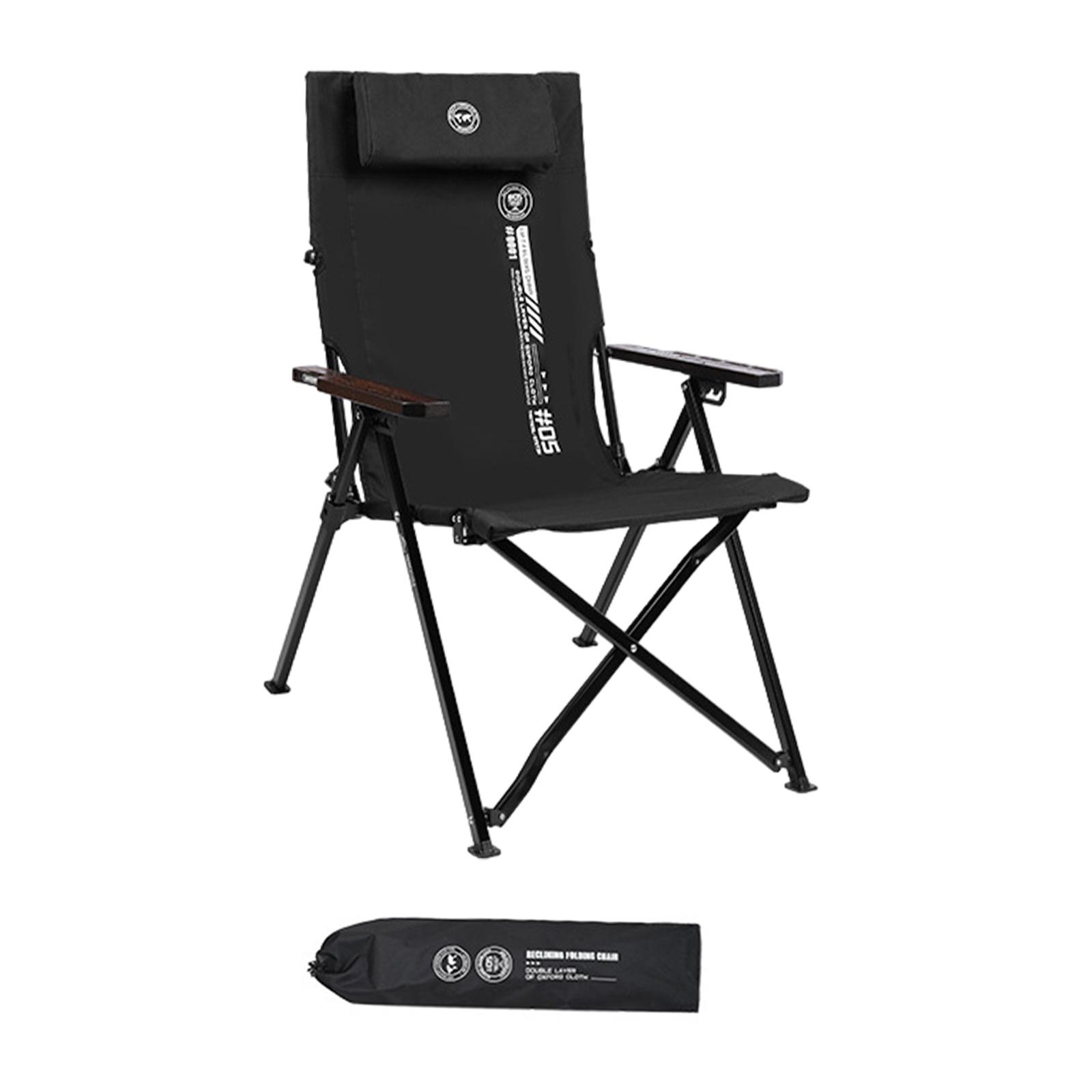 Складной стул для кемпинга с высокой спинкой, устойчивый пляжный стул, уличный стул с подголовником для походов, барбекю, пикника, путешествий на заднем дворе чёрный
Складной стул для кемпинга с высокой спинкой, устойчивый пляжный стул, уличный стул с подголовником для походов, барбекю, пикника, путешествий на заднем дворе чёрный