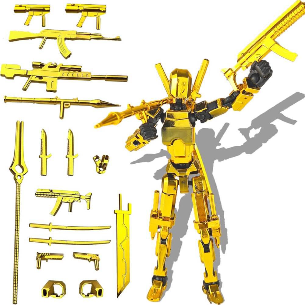 13 Action Figure Titan Multi-Jointed Movable Shapeshift Robot T13 Action Mannequin Character and Dog Figure Toys gifts for kids синій
13 Action Figure Titan Multi-Jointed Movable Shapeshift Robot T13 Action Mannequin Character and Dog Figure Toys gifts for kids синій