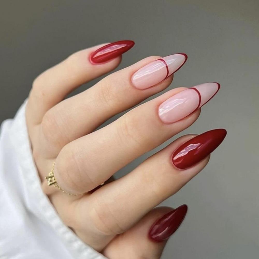 Носний манікюр. Французькі накладні нігті. День святого Валентина. Тисни на нігтях. Модні тіпси. Дівчина 2
Носний манікюр. Французькі накладні нігті. День святого Валентина. Тисни на нігтях. Модні тіпси. Дівчина 2