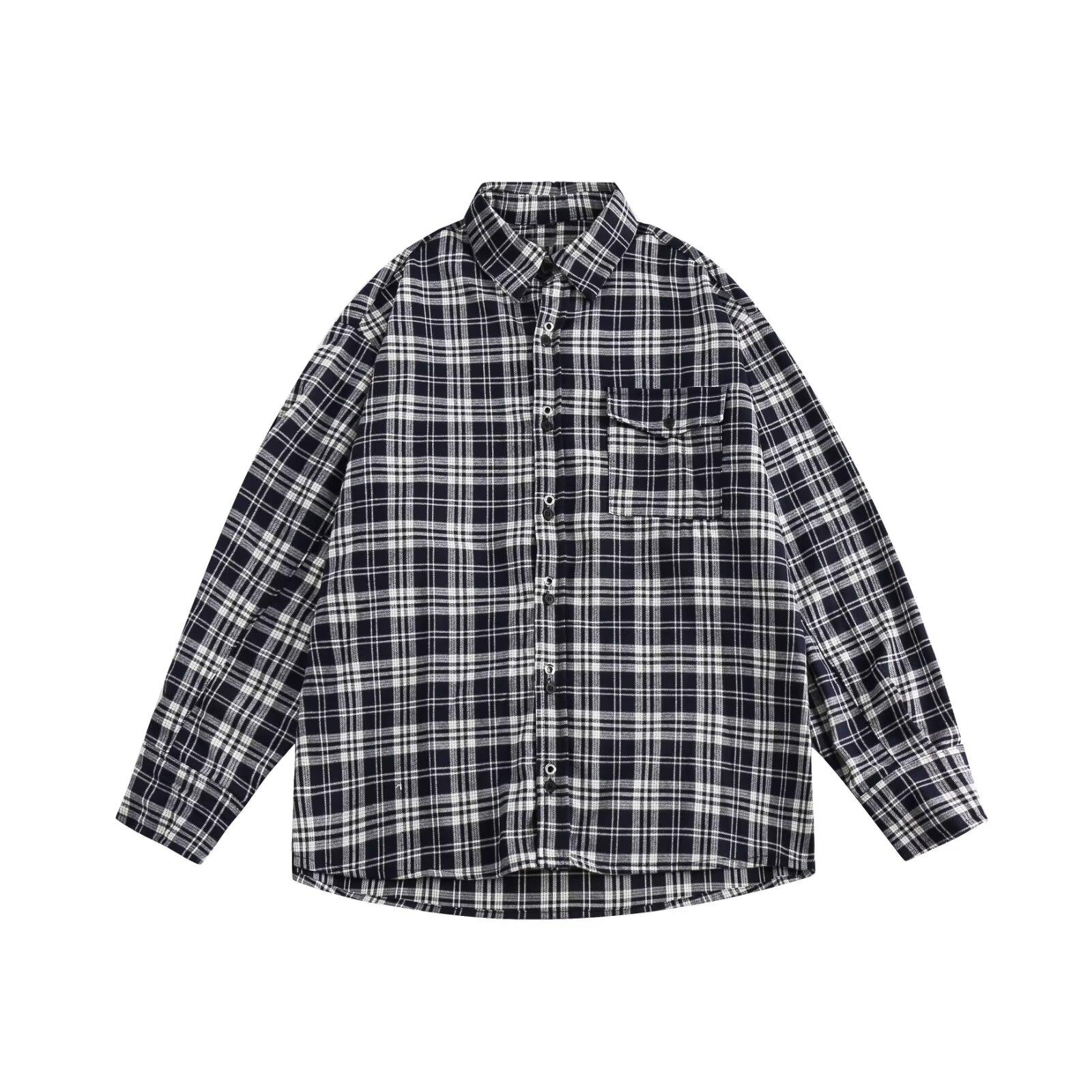 2024 Клетчатая рубашка с длинным рукавом в японском стиле Гонконга Ins Свободная рубашка для мальчиков Летнее модное универсальное повседневное пальто 3XL чёрный
2024 Клетчатая рубашка с длинным рукавом в японском стиле Гонконга Ins Свободная рубашка для мальчиков Летнее модное универсальное повседневное пальто 3XL чёрный