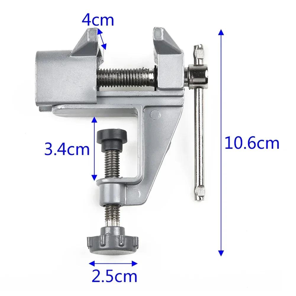 Aluminum Alloy Miniature Small Jewelers Hobby Clamp On Table Bench Vise Mini Tool Vise Muliti-Funcational DIY Craft Repair Tool China Mainland
Aluminum Alloy Miniature Small Jewelers Hobby Clamp On Table Bench Vise Mini Tool Vise Muliti-Funcational DIY Craft Repair Tool China Mainland