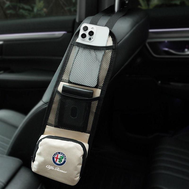 Car Seat Side Organizer Bag Storage Mesh Holder Tidying Pocket For Alfa Romeo giulietta 159 mito giulia stelvio 147 Accessories
Car Seat Side Organizer Bag Storage Mesh Holder Tidying Pocket For Alfa Romeo giulietta 159 mito giulia stelvio 147 Accessories