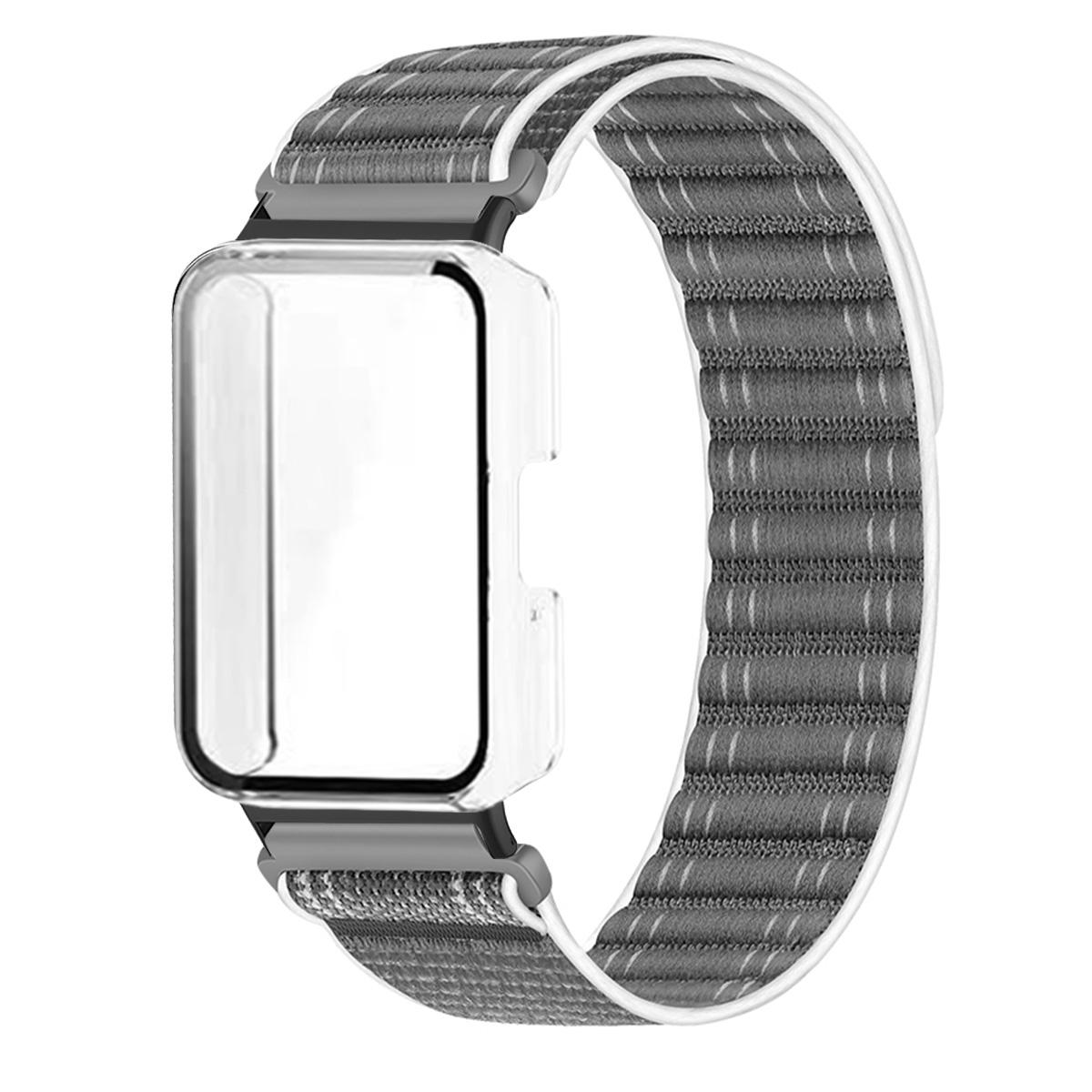 Case+Glass+Band For Samsung Galaxy Watch Fit 3 Full Cover Bumper Elastic Nylon Sport Strap For Galaxy Fit3 Smartwatch Bracelet For Galaxy Fit3
Case+Glass+Band For Samsung Galaxy Watch Fit 3 Full Cover Bumper Elastic Nylon Sport Strap For Galaxy Fit3 Smartwatch Bracelet For Galaxy Fit3