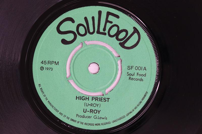 7inch Record U ROY High Priest London City Rock SF001 SOUL FOOD RECOR 1973 UK Reggae Ska Dub Used
7inch Record U ROY High Priest London City Rock SF001 SOUL FOOD RECOR 1973 UK Reggae Ska Dub Used