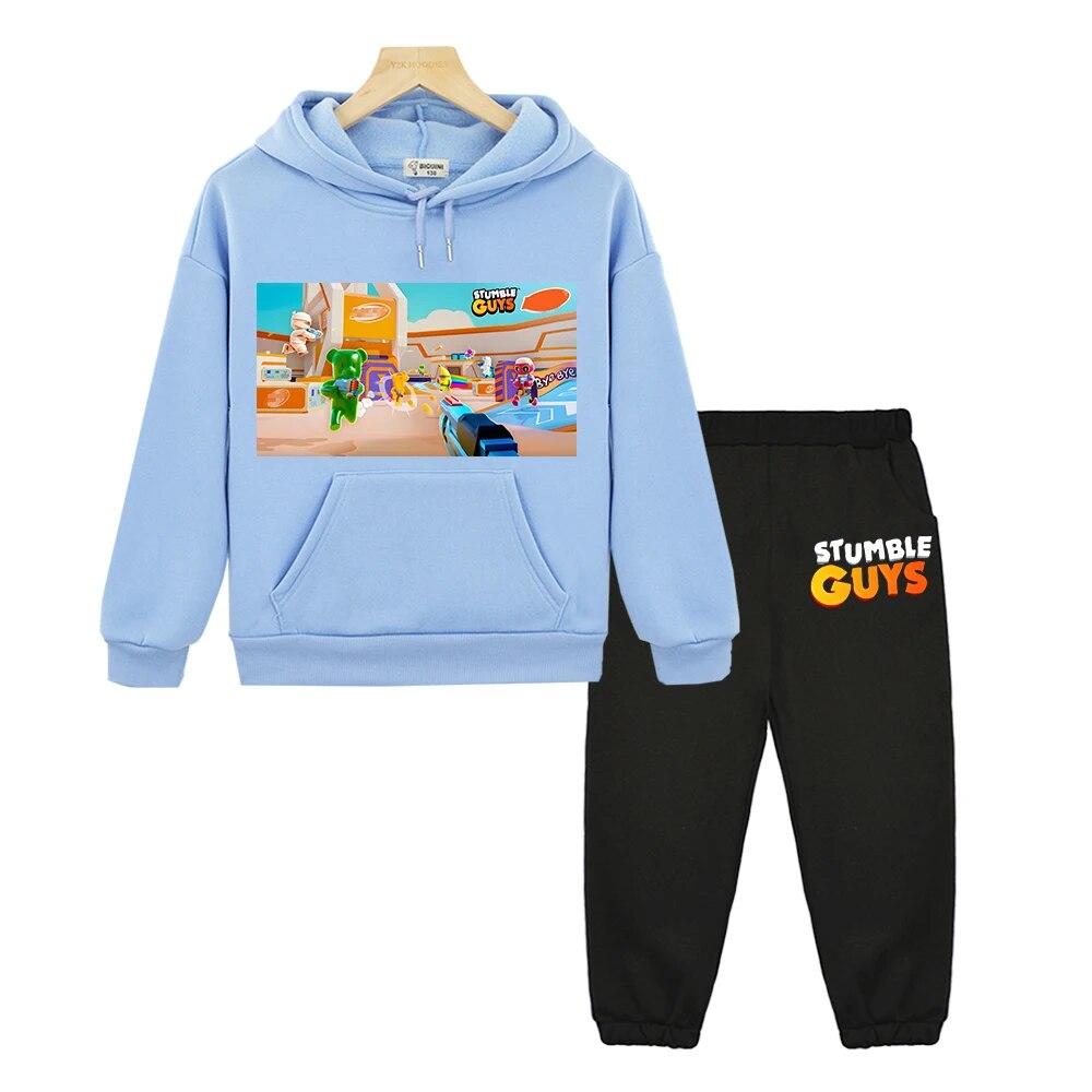 Stumble Guys Hooded Sets boy girl y2k Autumn sweatshirt Anime hoodie Kawaii Jacket Casual Fleece pullover kids boutique clothes
Stumble Guys Hooded Sets boy girl y2k Autumn sweatshirt Anime hoodie Kawaii Jacket Casual Fleece pullover kids boutique clothes