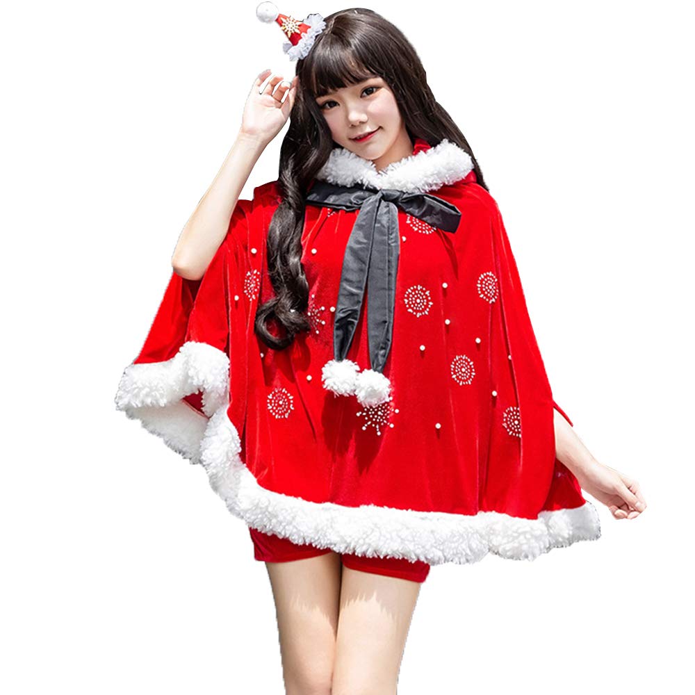 Santa Cosplay Dress Christmas Women Santa Costume Santa Claus Costume Set Cute Costume Performance Clothes 12 Types Free Size Ladies Adult Women Party
Santa Cosplay Dress Christmas Women Santa Costume Santa Claus Costume Set Cute Costume Performance Clothes 12 Types Free Size Ladies Adult Women Party