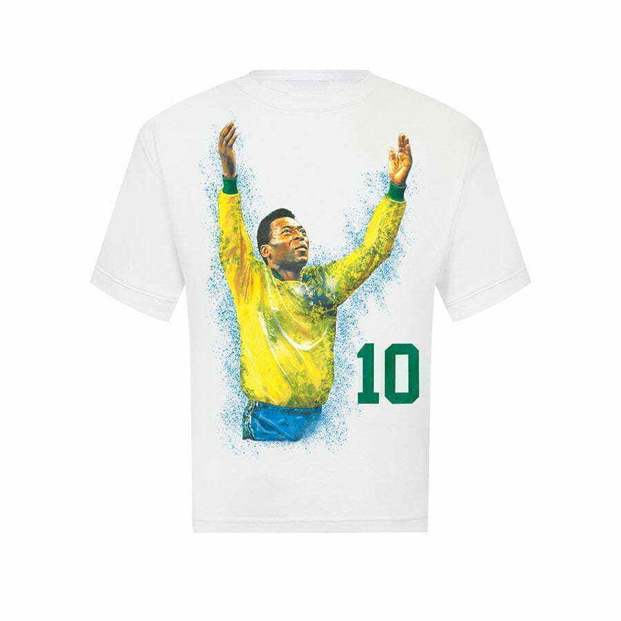 Pelé World Cup Football Print Men s Short-sleeved T-shirt, Men s and Women s Matching Round Neck, Stylish and Simple 4XL
Pelé World Cup Football Print Men s Short-sleeved T-shirt, Men s and Women s Matching Round Neck, Stylish and Simple 4XL