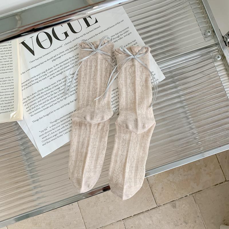 10Pair Ribbon Bow Socks Women S Summer Thin Mesh Hollow Medium Tube Socks Bubble Mouth Breathable Cotton Socks Women S Socks One size fits all хаки
10Pair Ribbon Bow Socks Women S Summer Thin Mesh Hollow Medium Tube Socks Bubble Mouth Breathable Cotton Socks Women S Socks One size fits all хаки