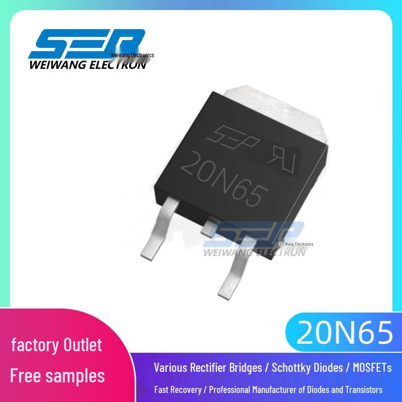 SEP 20N65 TO-252 N-Channel 20A 650V MOSFET Sticker
SEP 20N65 TO-252 N-Channel 20A 650V MOSFET Sticker