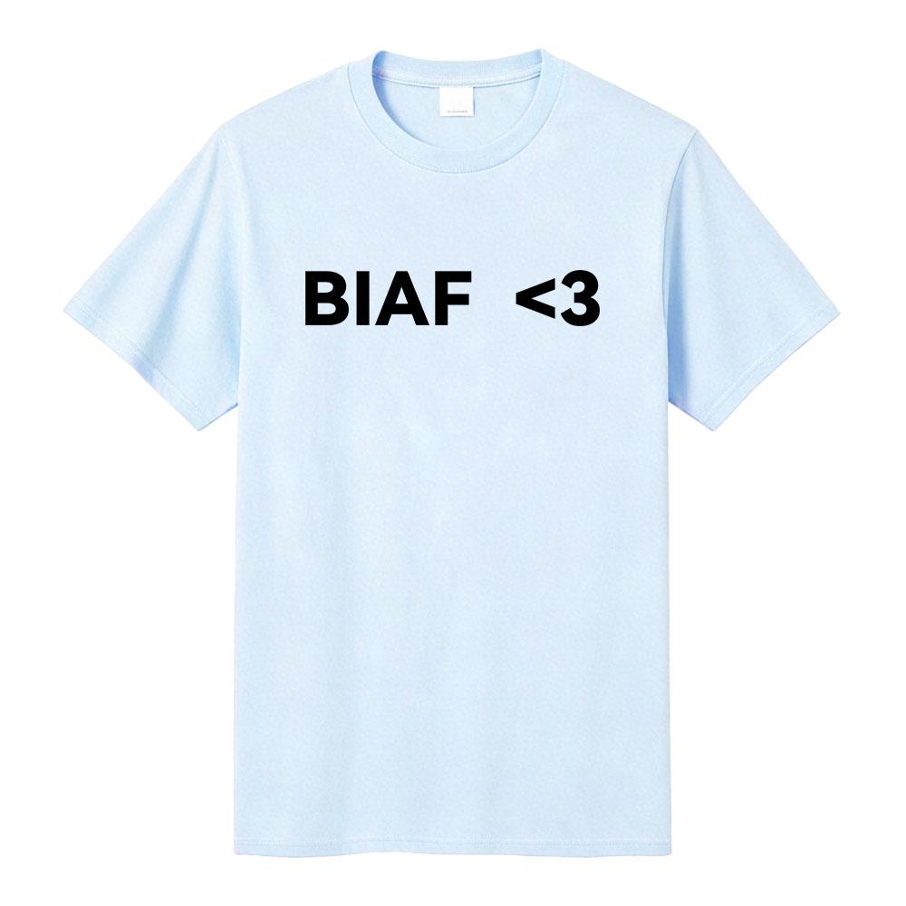 Young Miko BIAF 3 Single T-shirt Summer Cotton Women Men Tshirts Short Sleeve Fashion O-neck Tee Unisex Streetwear Graphic To... S разноцветный
Young Miko BIAF 3 Single T-shirt Summer Cotton Women Men Tshirts Short Sleeve Fashion O-neck Tee Unisex Streetwear Graphic To... S разноцветный
