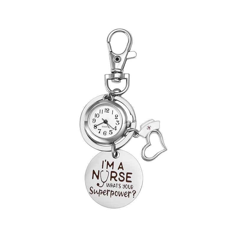 Lancardo nurse clock nurse watch key ring clock pendant carabiner watch pocket watch waterproof clip pocket watch analog men s rock punk accessories
Lancardo nurse clock nurse watch key ring clock pendant carabiner watch pocket watch waterproof clip pocket watch analog men s rock punk accessories