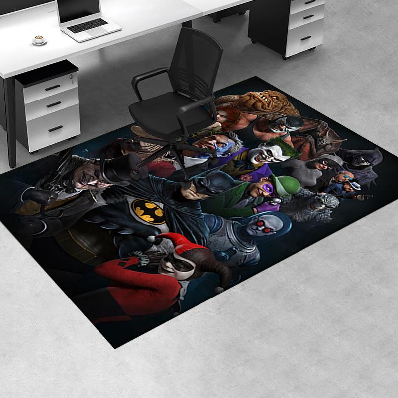 Batman & Friends: The Ultimate Villains Collection Office Mat Home Decor Office Desk Chair Rugs Chair Carpet for office Chair Mat Gift For H 60cm by 90cm
Batman & Friends: The Ultimate Villains Collection Office Mat Home Decor Office Desk Chair Rugs Chair Carpet for office Chair Mat Gift For H 60cm by 90cm