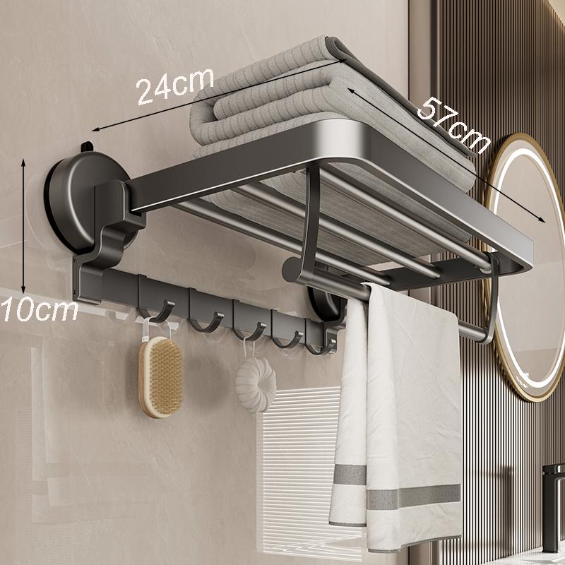 Полка для полотенец в ванную без сверления, держатель для полотенец на присосках, неперфорированная полка с крючками-органайзерами, плавающая настенная полка для хранения
Полка для полотенец в ванную без сверления, держатель для полотенец на присосках, неперфорированная полка с крючками-органайзерами, плавающая настенная полка для хранения