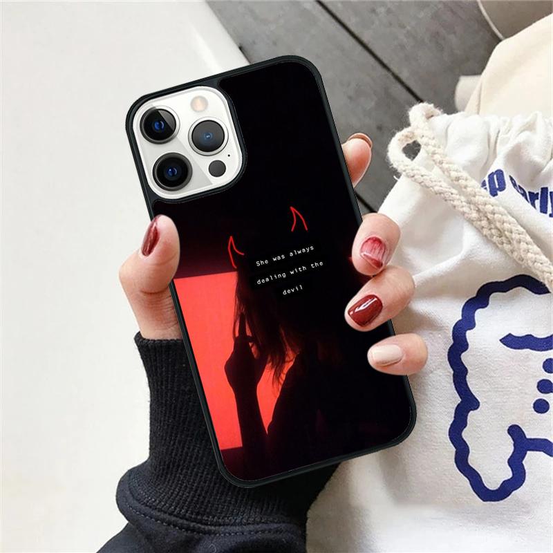 Aesthetic Devil Woman Bad Girl Phone Case For iPhone 17 Air 15 16 Cover 11 13 14 Pro Max 12 Plus Max Fundas iPhone 16e
Aesthetic Devil Woman Bad Girl Phone Case For iPhone 17 Air 15 16 Cover 11 13 14 Pro Max 12 Plus Max Fundas iPhone 16e