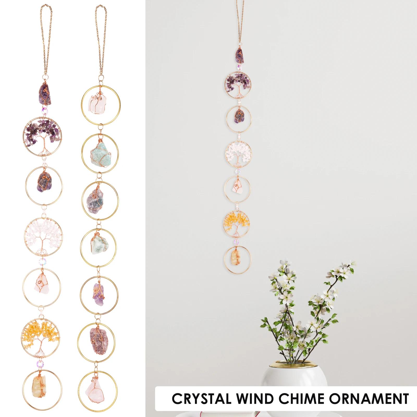 Crystal Wall Pendant Decor Crystals Wind Chime Hanging Decor Beautiful Raw Stone Hanging Chakra for Home Window Entryway Hallway
Crystal Wall Pendant Decor Crystals Wind Chime Hanging Decor Beautiful Raw Stone Hanging Chakra for Home Window Entryway Hallway
