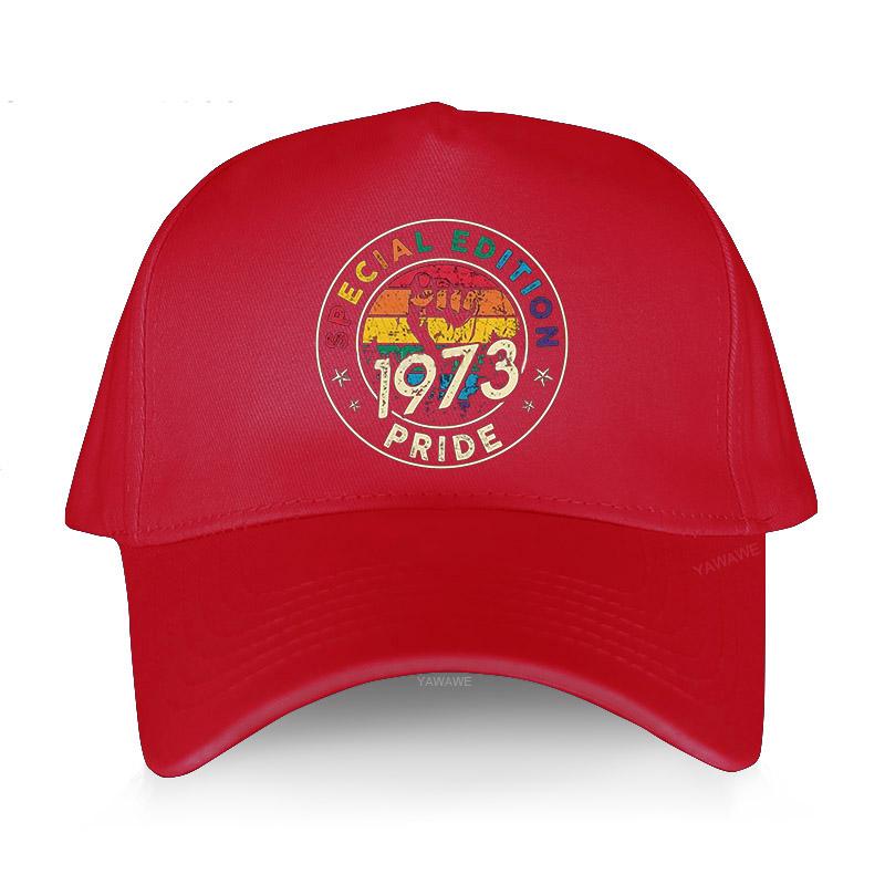 Luxury Hat Unisex s Snapback Vintage Special Edition 1973 Gay Pride LGBT Birthday Gift Unisex Hats 49 Years Old Cotton Baseball Cap
Luxury Hat Unisex s Snapback Vintage Special Edition 1973 Gay Pride LGBT Birthday Gift Unisex Hats 49 Years Old Cotton Baseball Cap