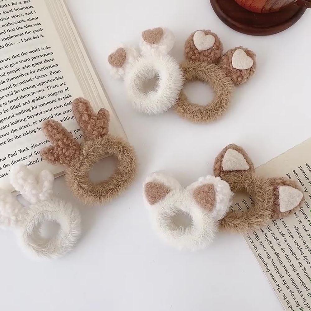 Girls Female Cat Ears Scrunchies Christmas Ponytail Holder Women Hair Ring Korean Style Hair Rope E
Girls Female Cat Ears Scrunchies Christmas Ponytail Holder Women Hair Ring Korean Style Hair Rope E