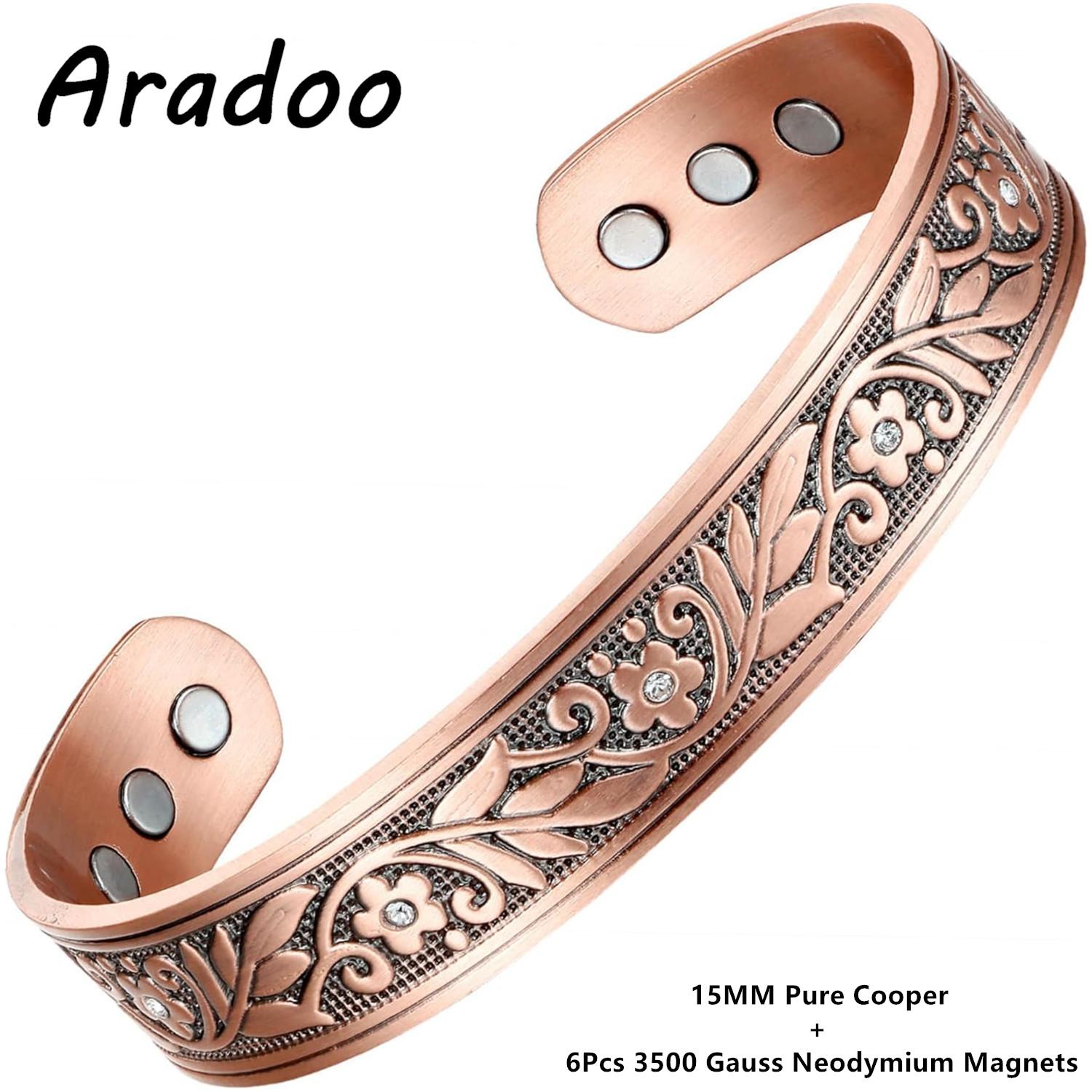Pure Copper Bracelets for Men Women Christian Magnetic Cross Cuff Bangle Jewelry Gifts
Pure Copper Bracelets for Men Women Christian Magnetic Cross Cuff Bangle Jewelry Gifts