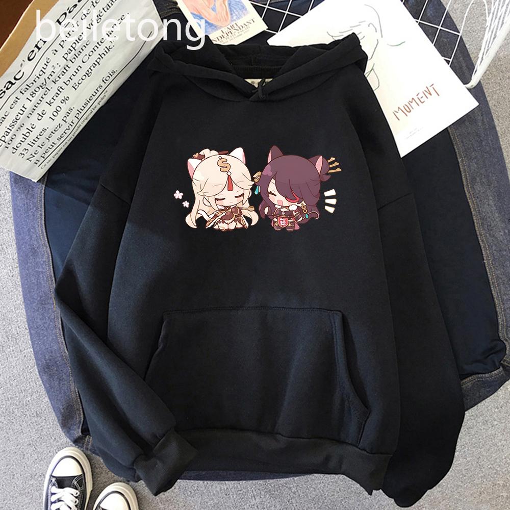 Harajuku Genshin Impact Chibi Beidou and Ningguang Толстовка Kawaii Одежда с длинными рукавами Весенняя женская толстовка большого размера Sudaderas
Harajuku Genshin Impact Chibi Beidou and Ningguang Толстовка Kawaii Одежда с длинными рукавами Весенняя женская толстовка большого размера Sudaderas
