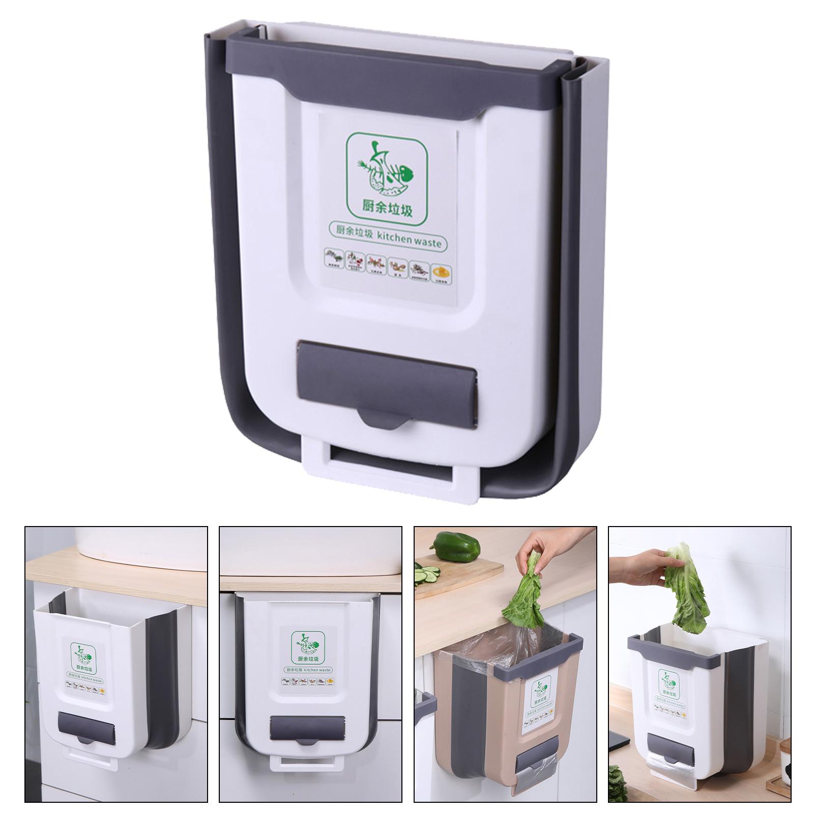 7L/10L Wall Mounted Kitchen Trash Can Large Capacity Kitchen Garbage Cans Hanging Trash Bin for Bathroom Decor 7L білий
7L/10L Wall Mounted Kitchen Trash Can Large Capacity Kitchen Garbage Cans Hanging Trash Bin for Bathroom Decor 7L білий